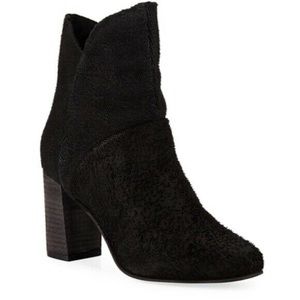 NEW Anthropologie Seychelles Prop Boot Black Size 8